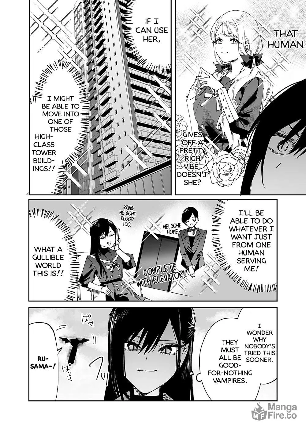 Girls × Vampire Chapter 4 page 6 - 