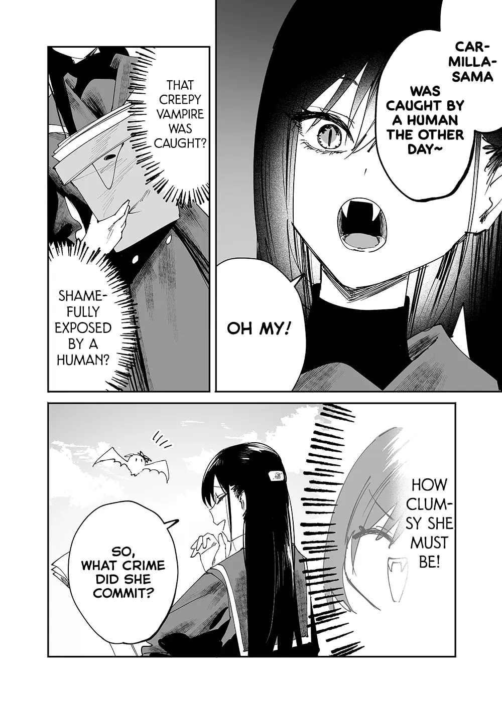 Girls × Vampire Chapter 4 page 8 - 
