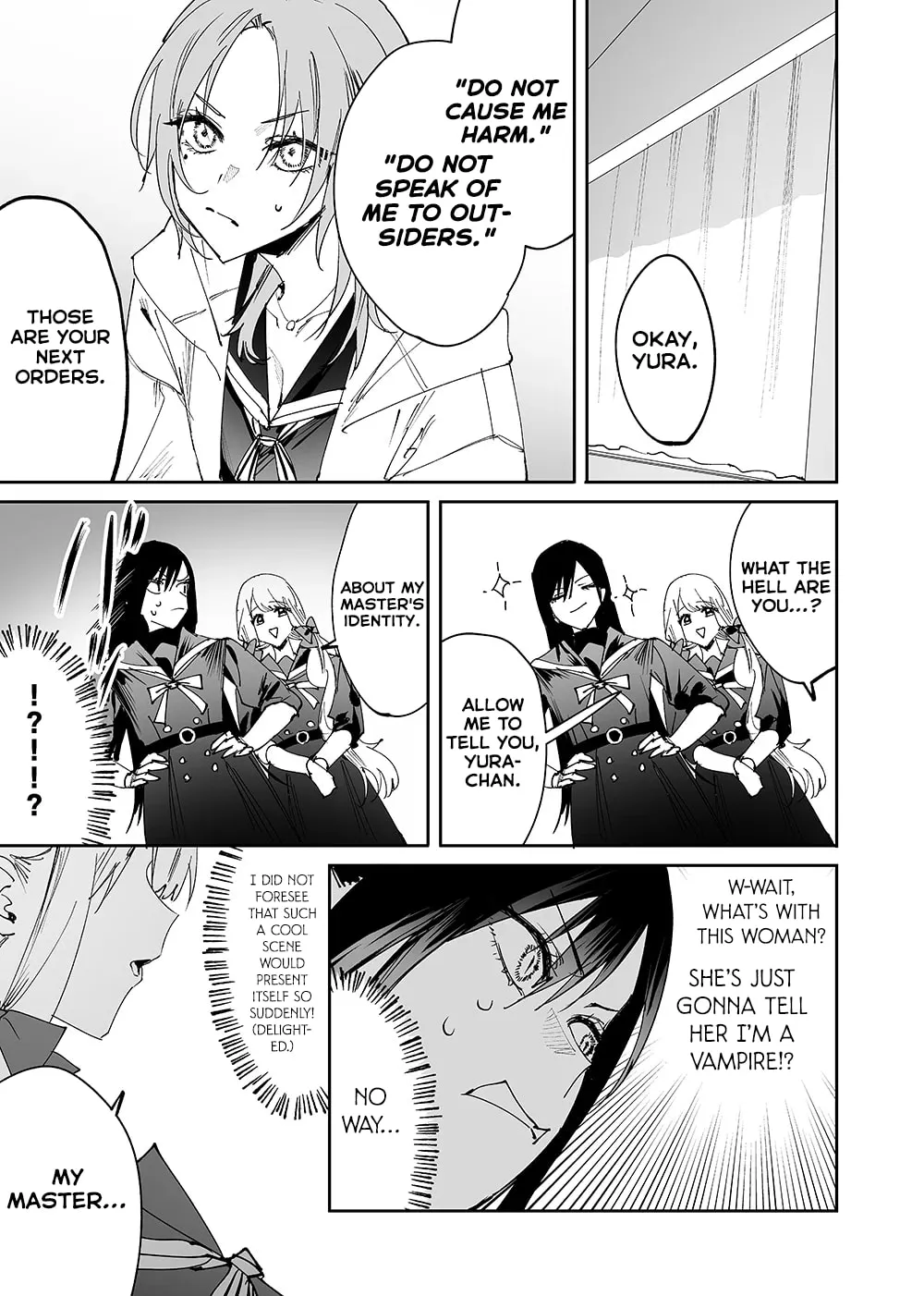 Girls × Vampire Chapter 9 page 1 - 