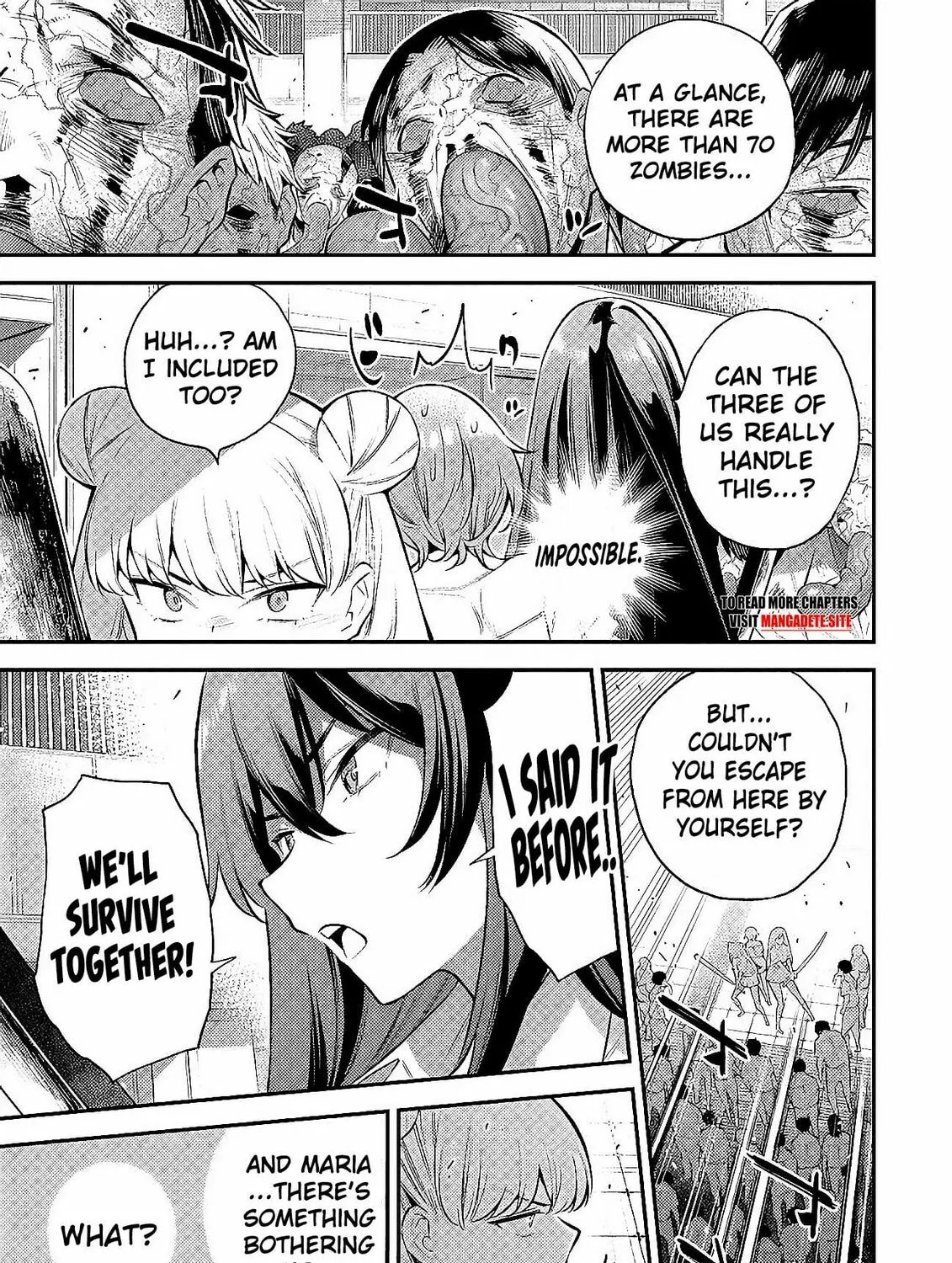 Girls Zombie Party Chapter 2.1 page 12 - 