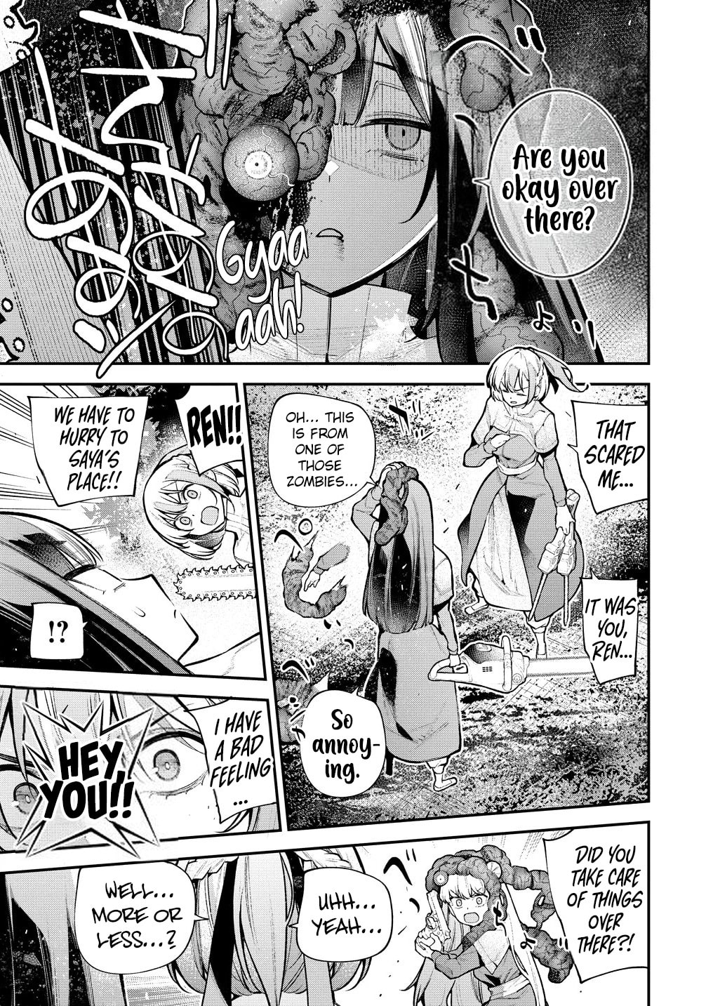 Girls Zombie Party Chapter 26 page 8 - 