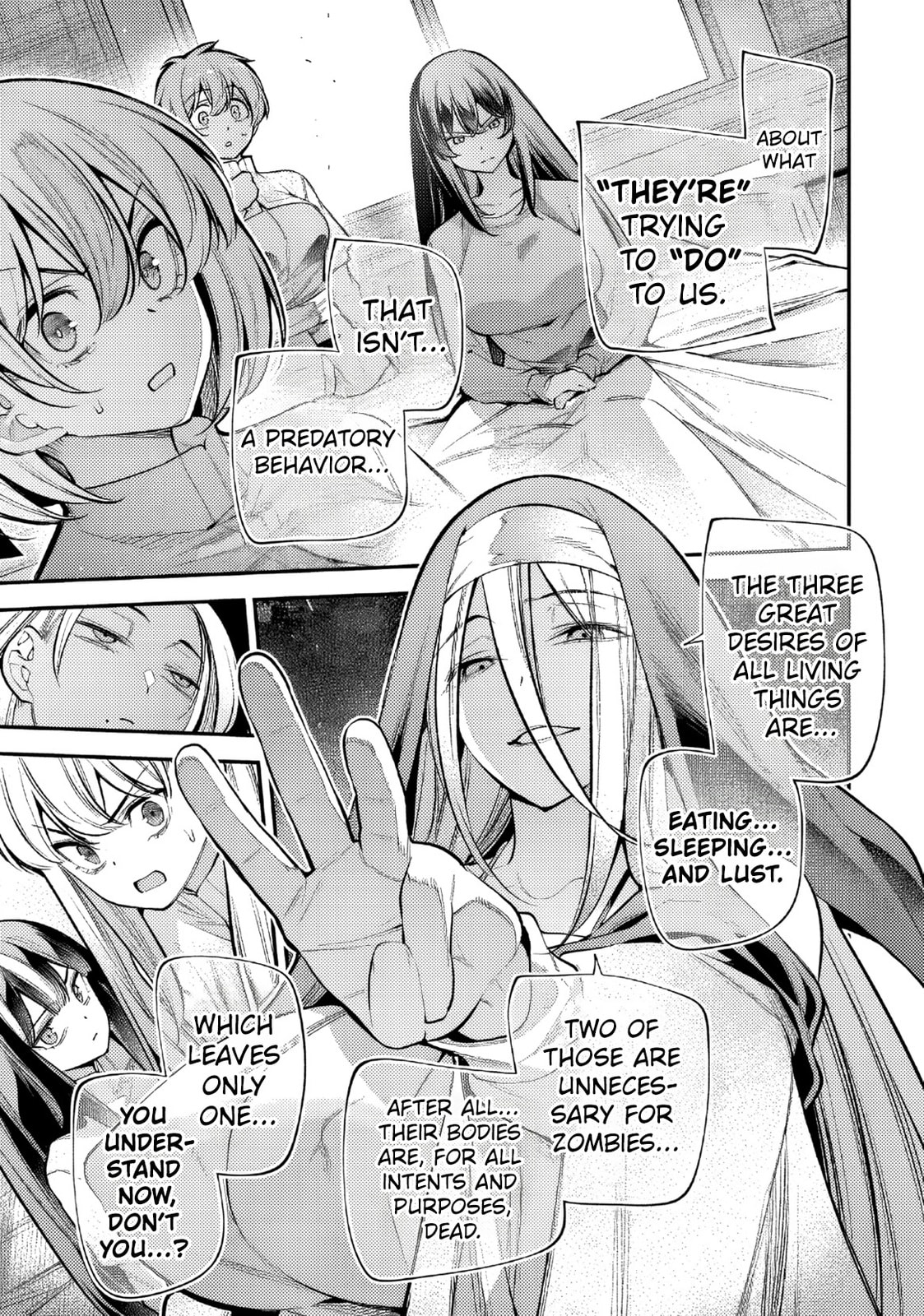 Girls Zombie Party Chapter 28 page 12 - 