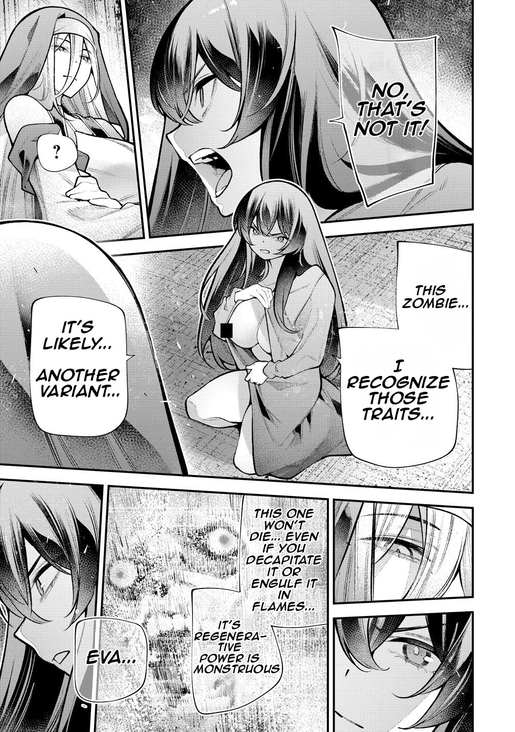 Girls Zombie Party Chapter 33 page 13 - 
