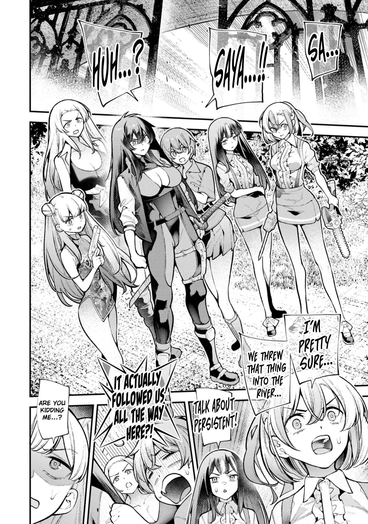 Girls Zombie Party Chapter 34 page 7 - 