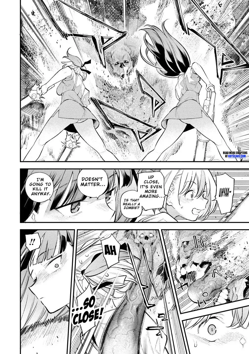 Girls Zombie Party Chapter 7 page 8 - 