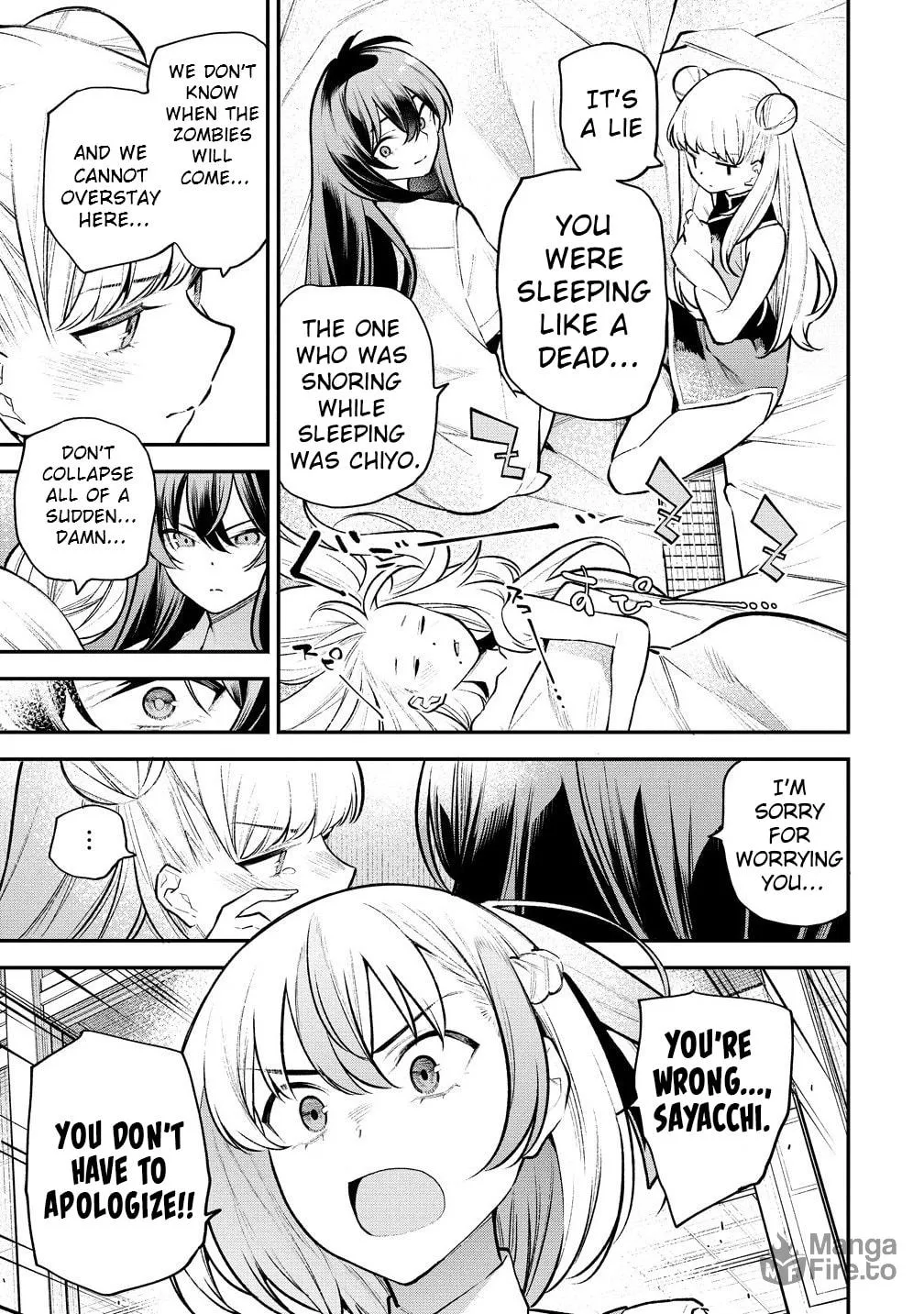 Girls Zombie Party Chapter 9 page 12 - 