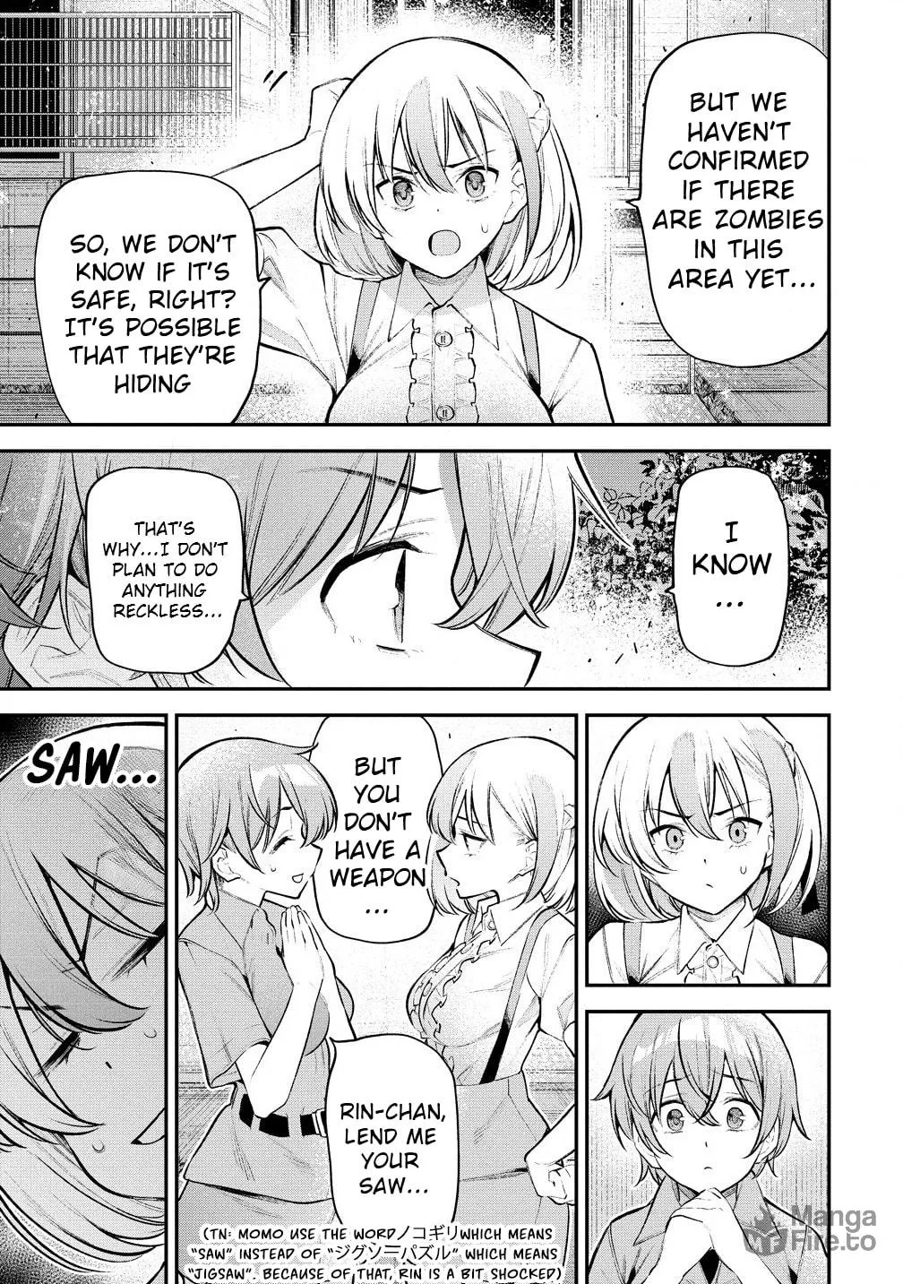 Girls Zombie Party Chapter 9 page 21 - 