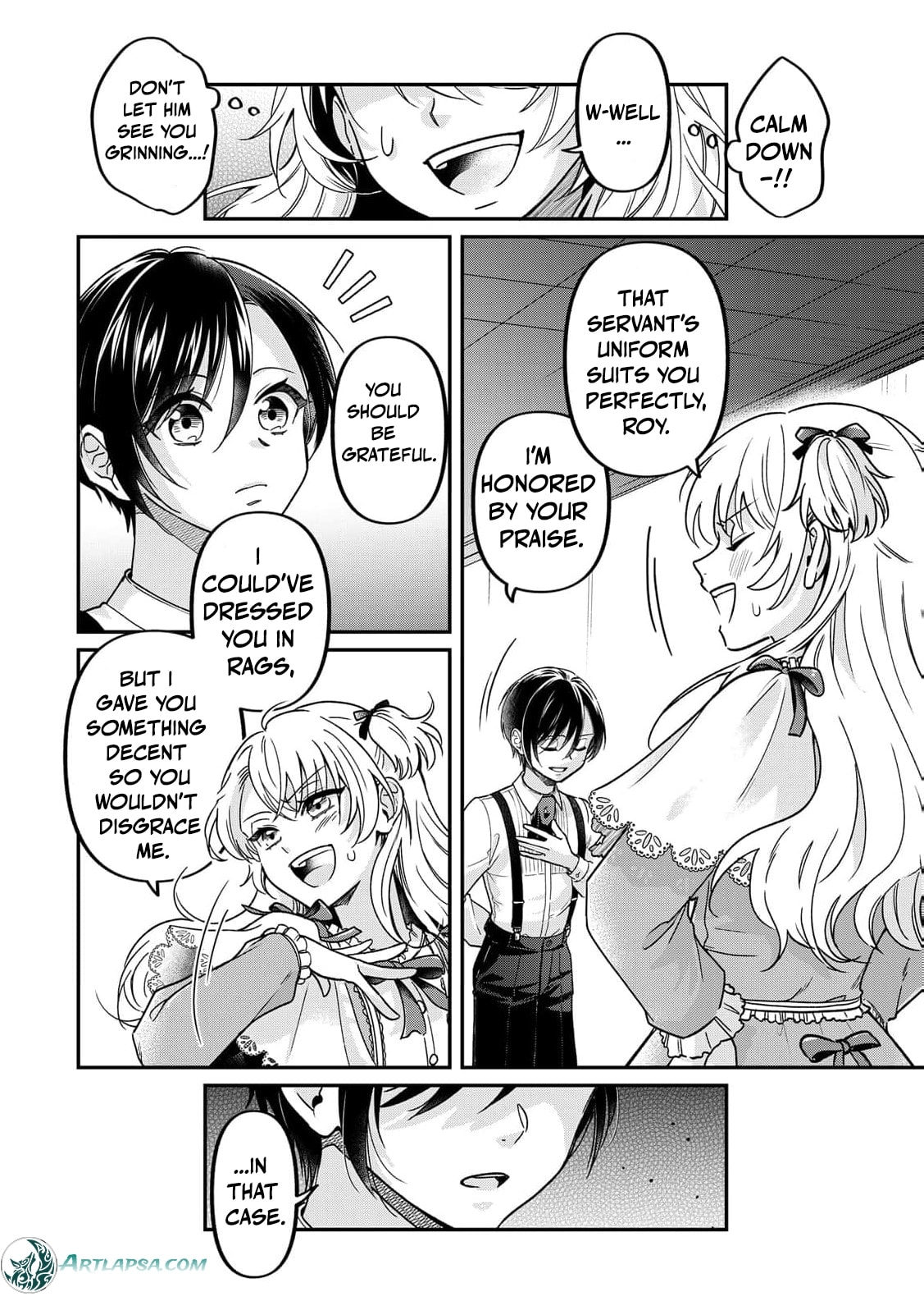 Gitei wo Shiitagete Korosareru Unmei no Akuyaku Reijou wa Nazeka Kare ni Dekiai Sareru Chapter 4 page 5 - 