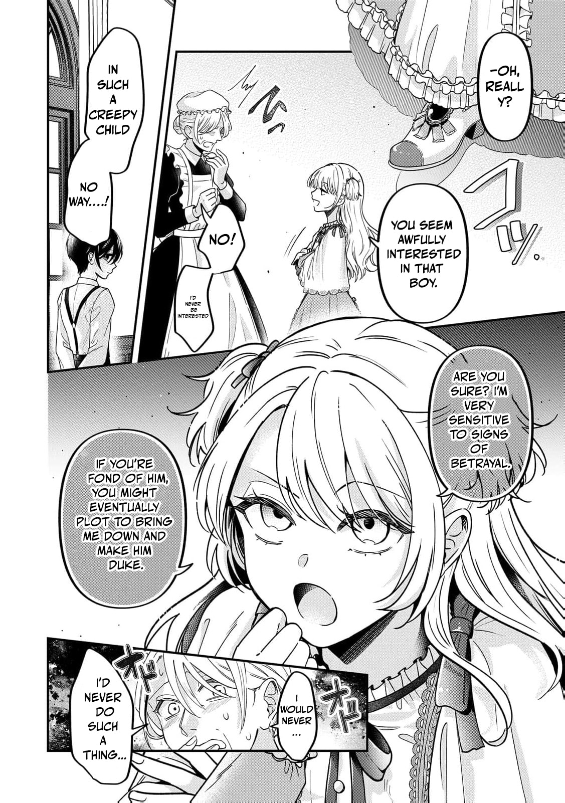 Gitei wo Shiitagete Korosareru Unmei no Akuyaku Reijou wa Nazeka Kare ni Dekiai Sareru Chapter 4 page 7 - 