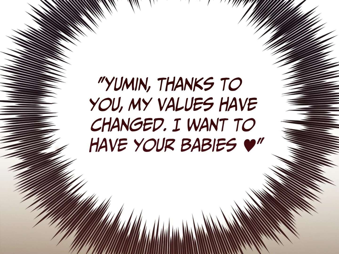Give birth to a baby Cub, if you don’t want to see me lose my mind! Chapter 7 page 256 - 