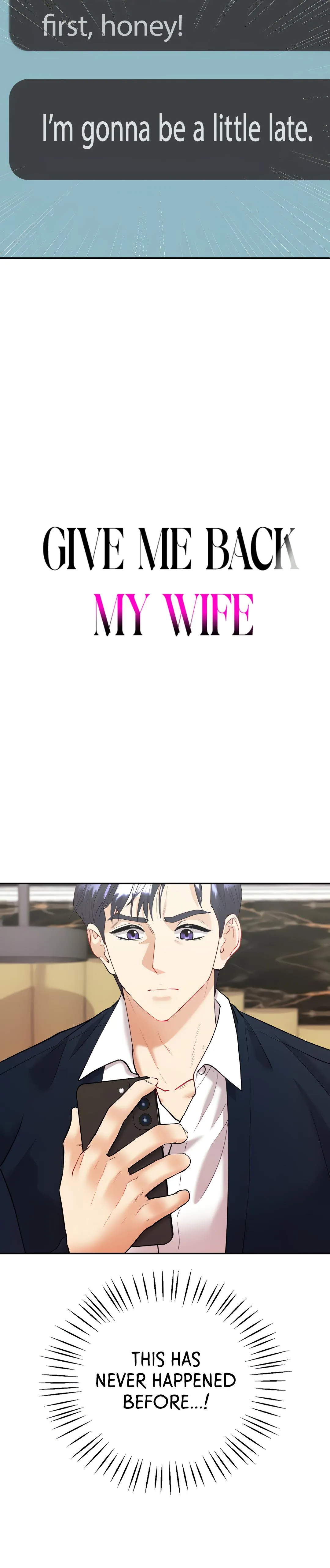 Give Me Back My Wife Chapter 15 page 3 - 