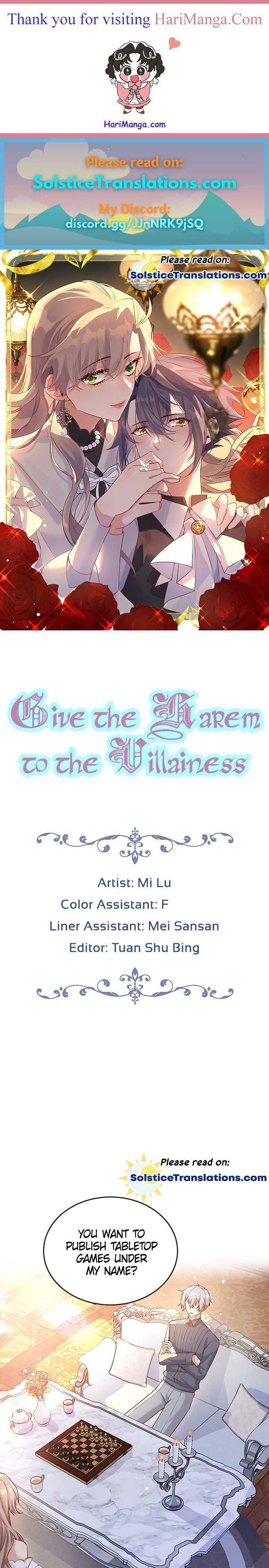 Give the Harem to the Villainess Chapter 10 page 1 - 