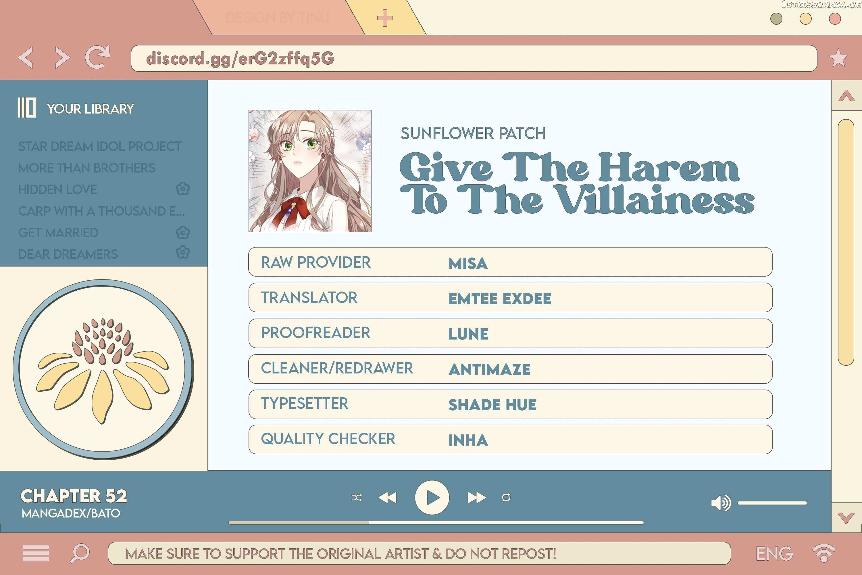 Give the Harem to the Villainess Chapter 52 page 51 - 