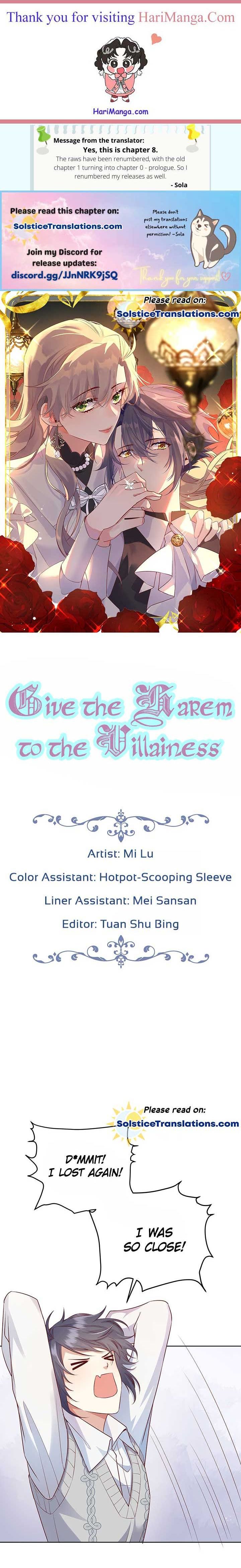 Give the Harem to the Villainess Chapter 8 page 1 - 
