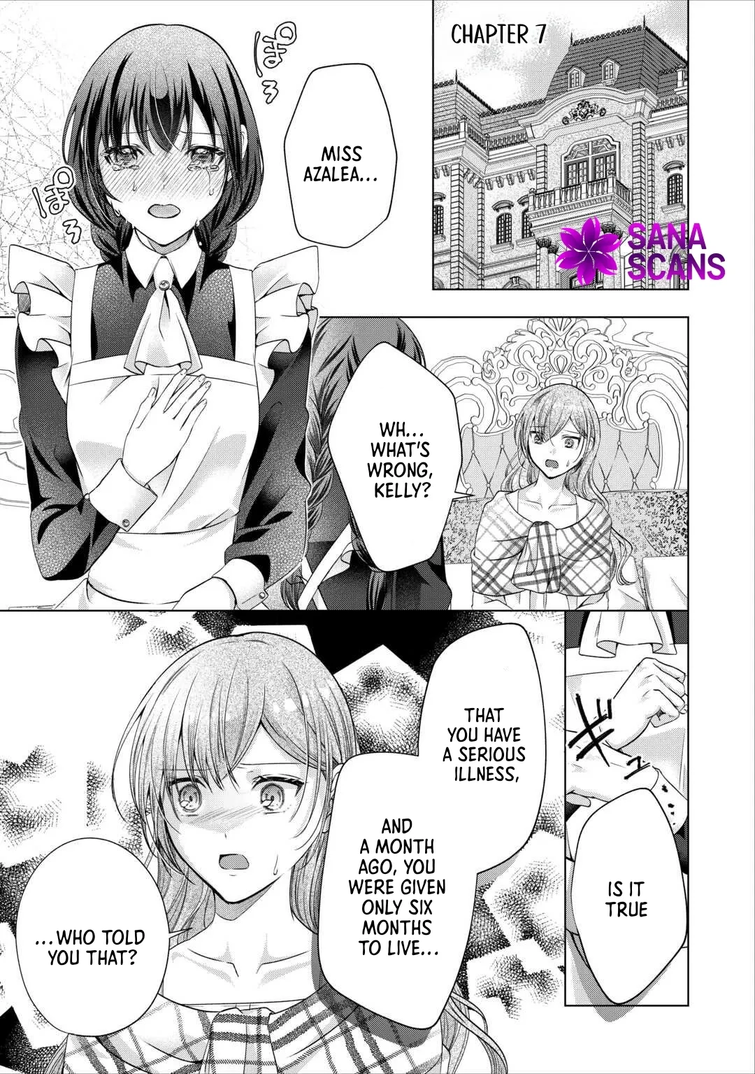 Given a Terminal Diagnosis, I Let Go of My Cold Family and Fiancé Chapter 7 page 1 - 