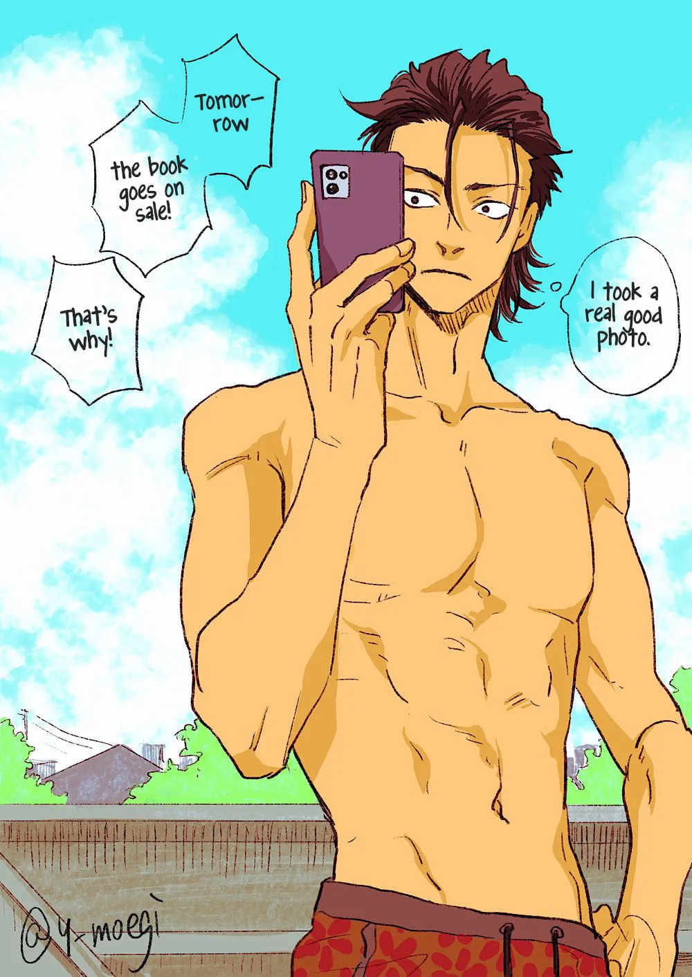 Glares at You Because I Love You Chapter 5.5 page 50 - 