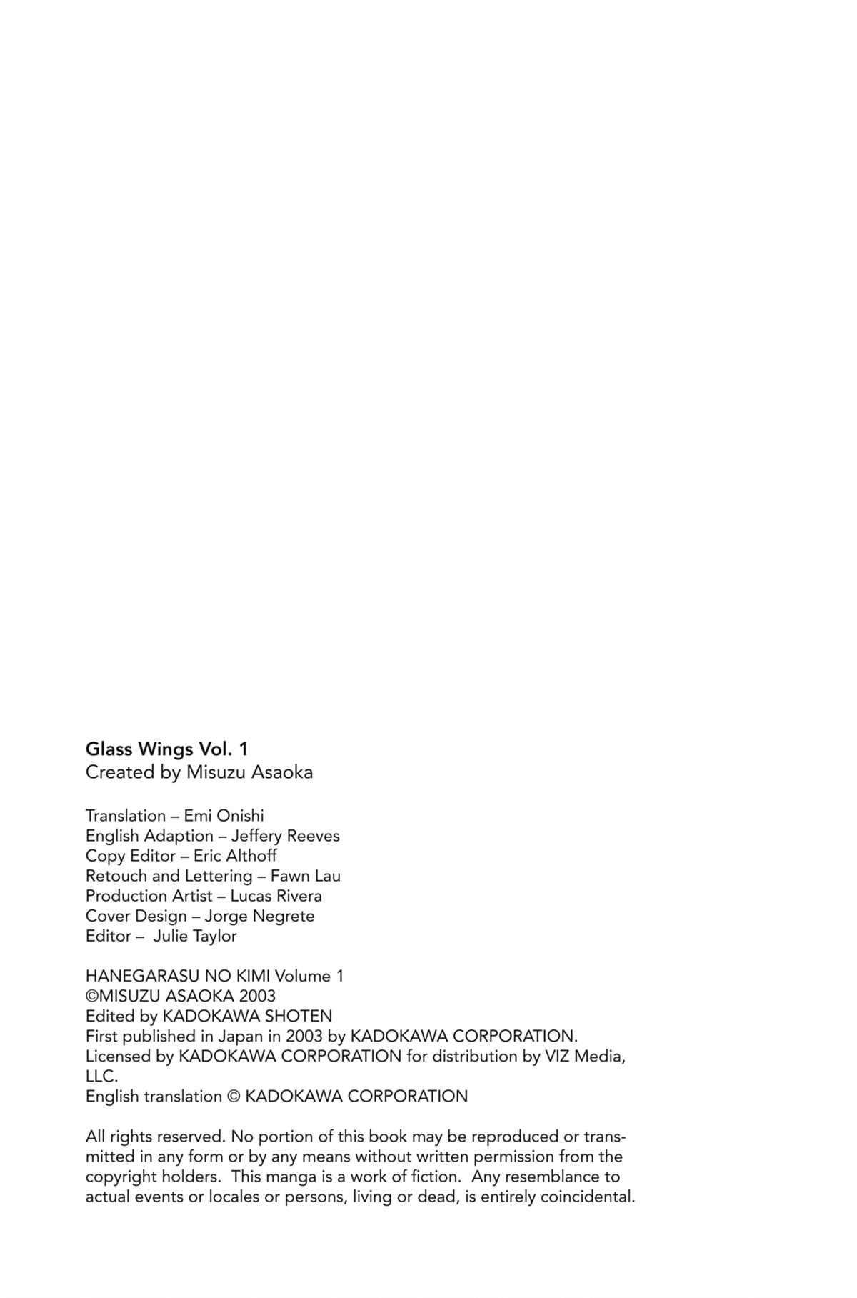 Glass Wings Chapter 1 page 3 - 