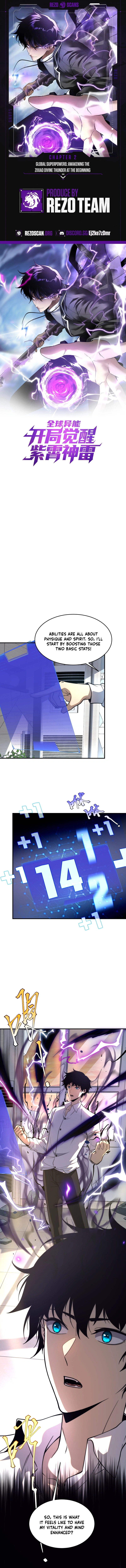Global Superpowers: Awakening the Purple Thunder at the Beginning Chapter 2 page 1 - 
