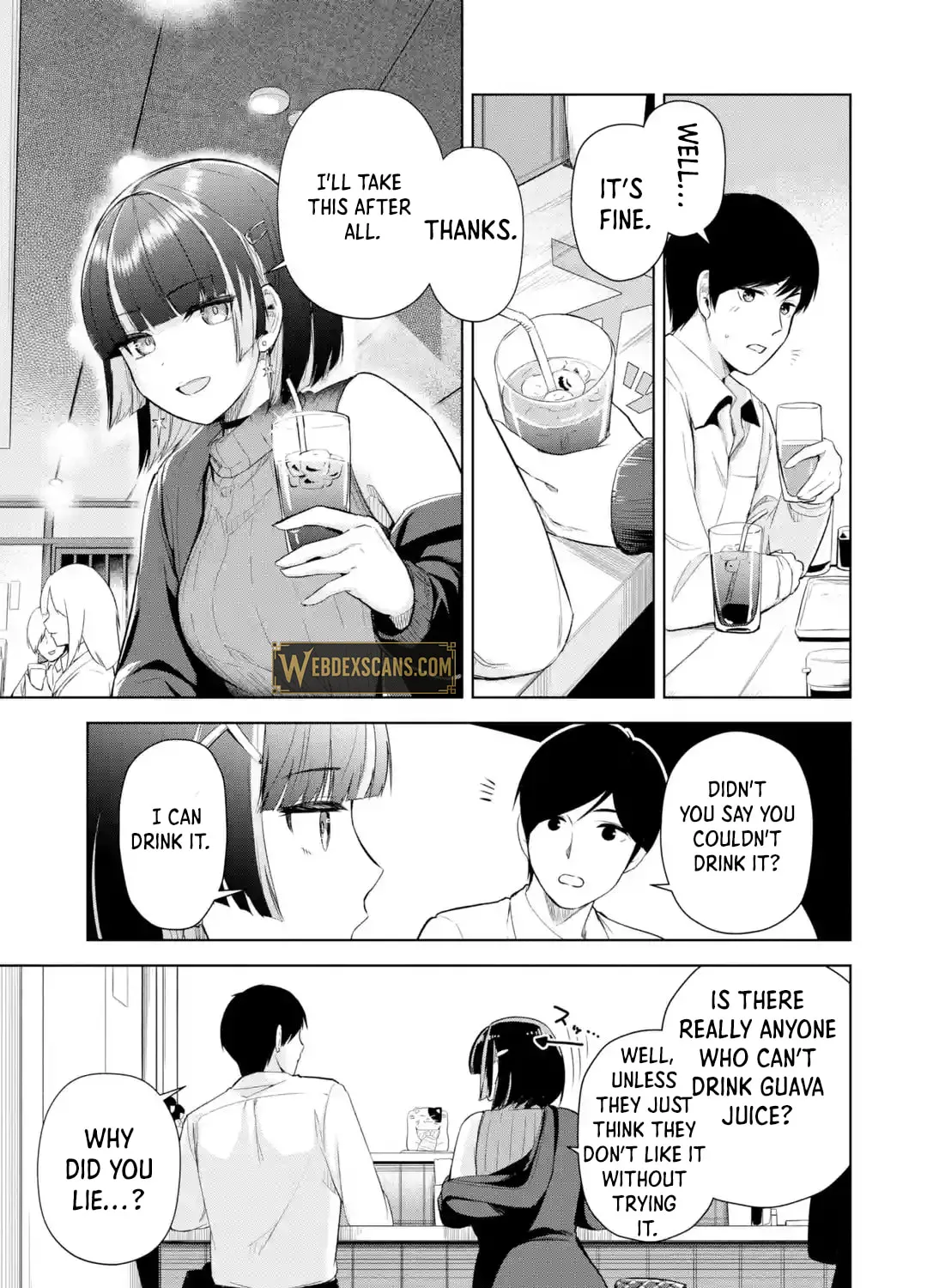 Gloomy Neighbor at the Standing Bar Chapter 1 page 33 - 