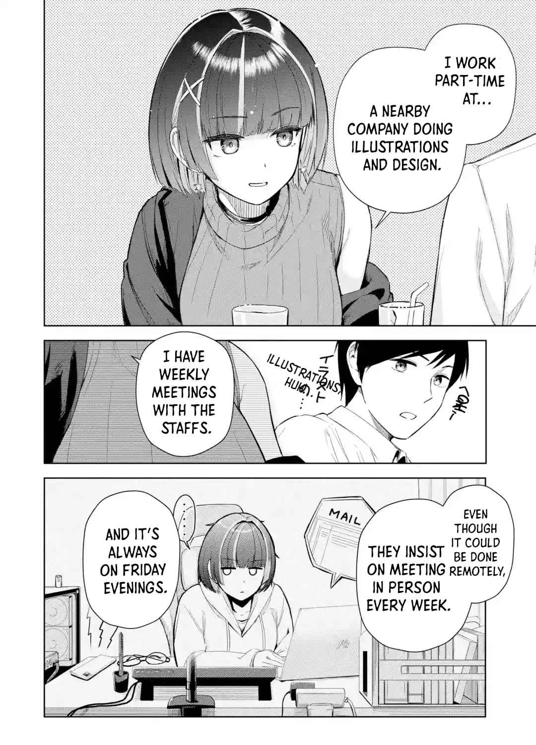 Gloomy Neighbor at the Standing Bar Chapter 1 page 39 - 