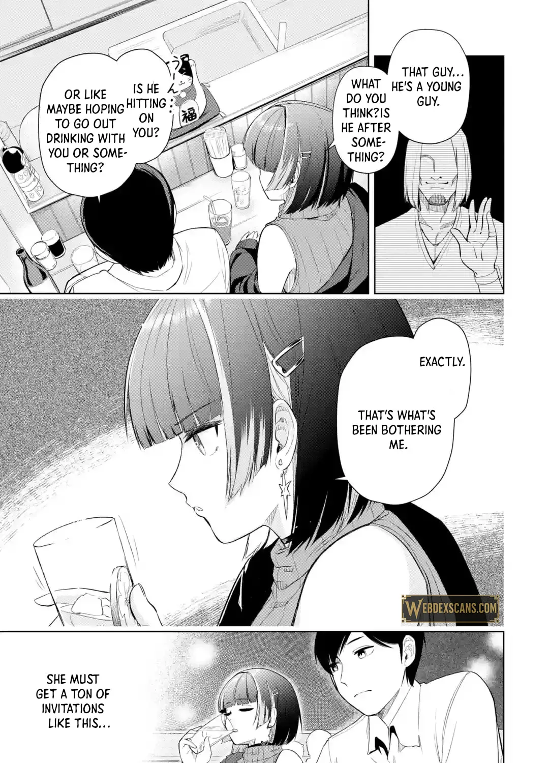Gloomy Neighbor at the Standing Bar Chapter 1 page 41 - 