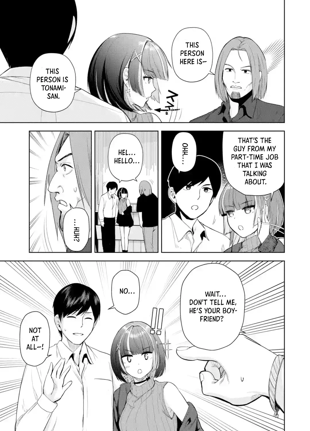 Gloomy Neighbor at the Standing Bar Chapter 1 page 53 - 