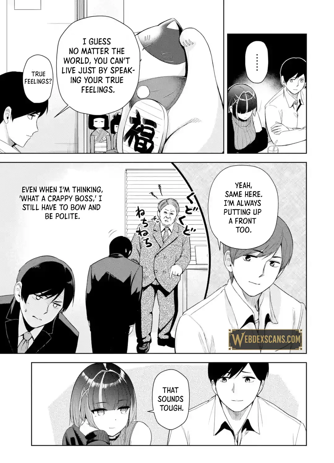 Gloomy Neighbor at the Standing Bar Chapter 1 page 69 - 