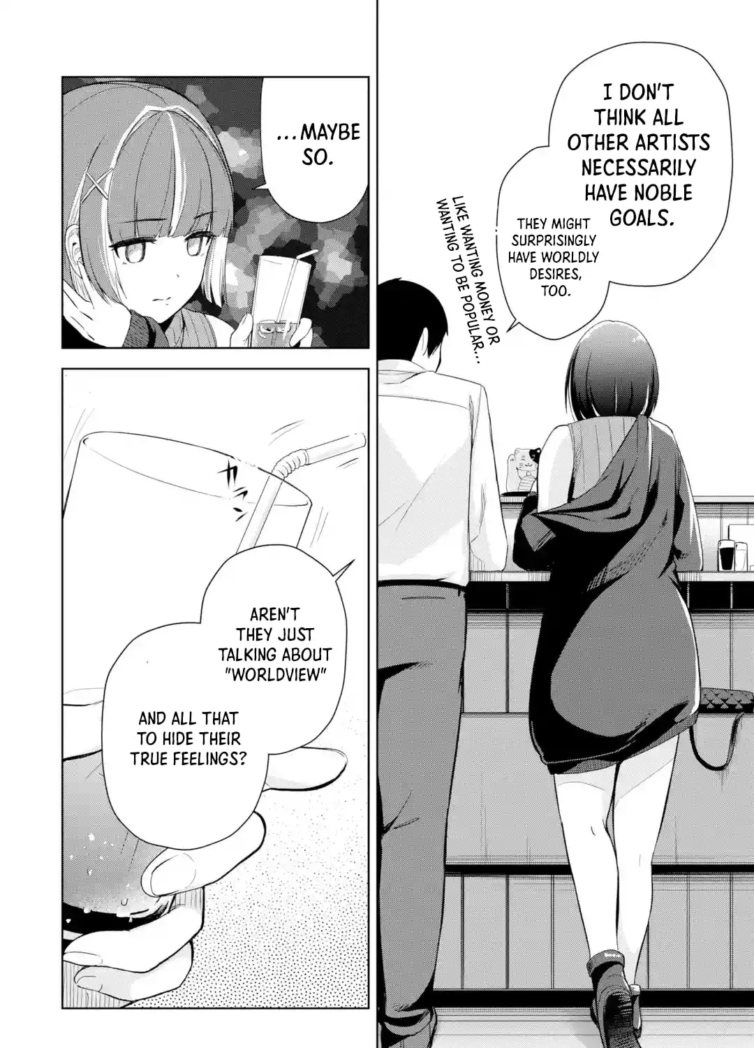 Gloomy Neighbor at the Standing Bar Chapter 1 page 71 - 