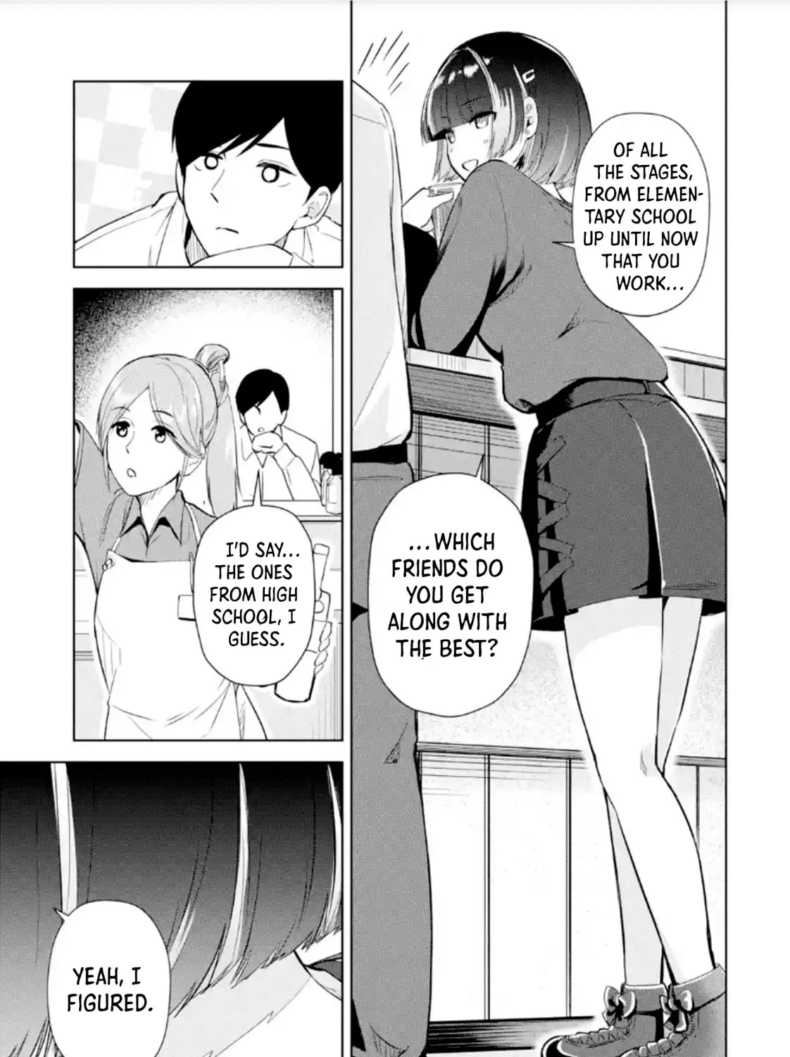 Gloomy Neighbor at the Standing Bar Chapter 2 page 25 - 