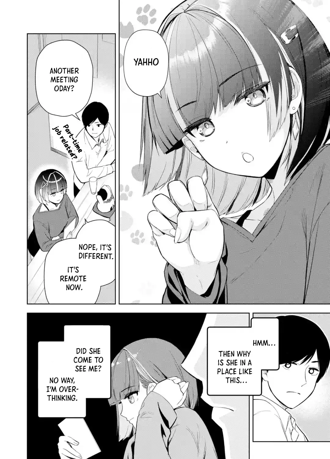 Gloomy Neighbor at the Standing Bar Chapter 2 page 7 - 