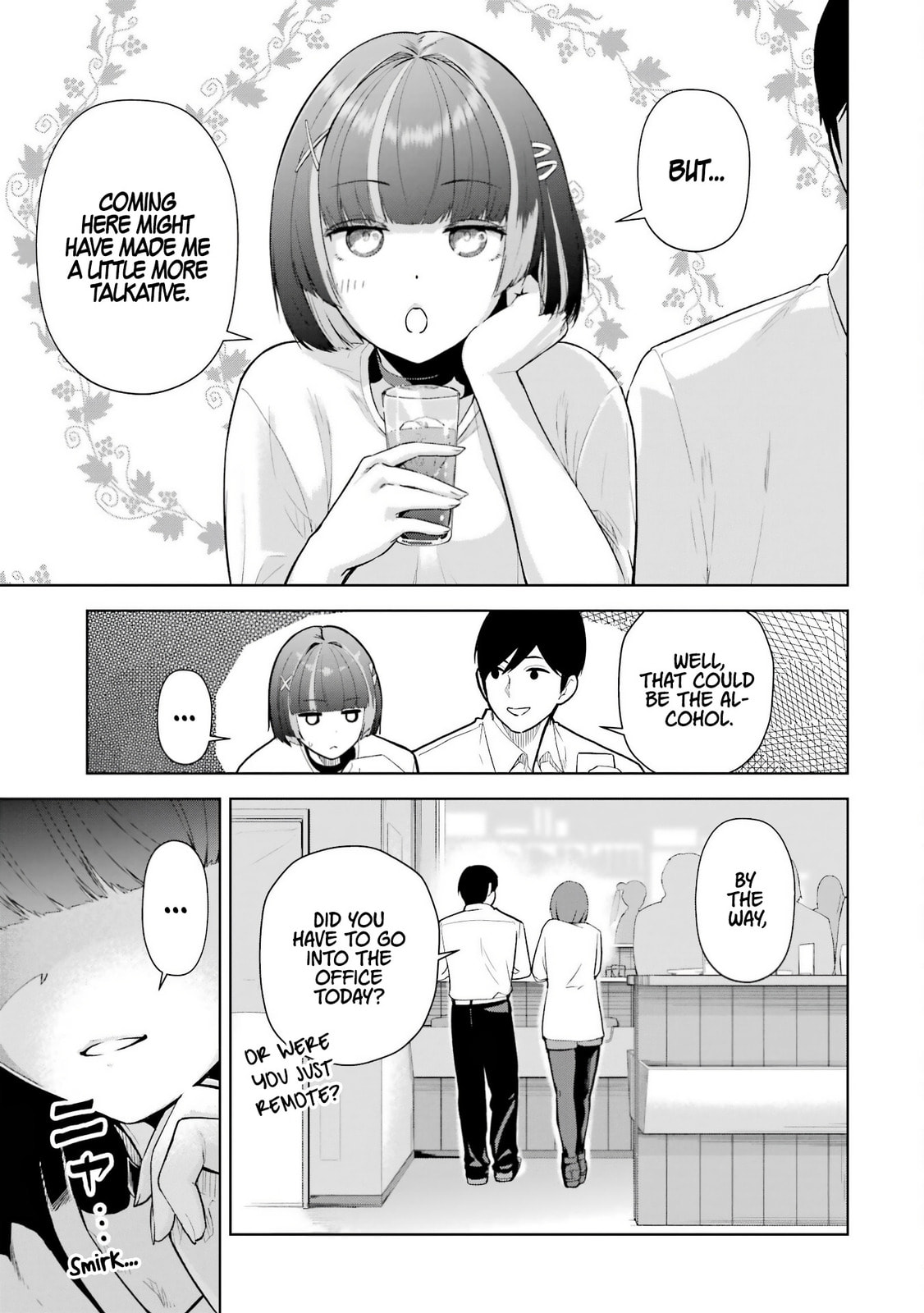 Gloomy Neighbor at the Standing Bar Chapter 3 page 6 - 