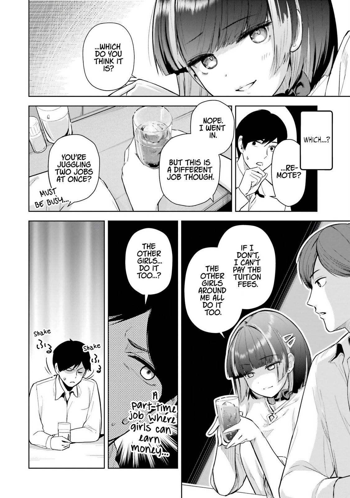 Gloomy Neighbor at the Standing Bar Chapter 3 page 7 - 