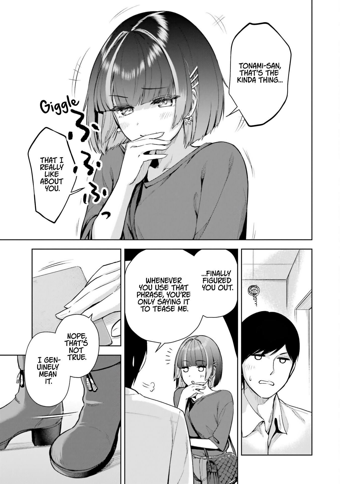 Gloomy Neighbor at the Standing Bar Chapter 4 page 18 - 