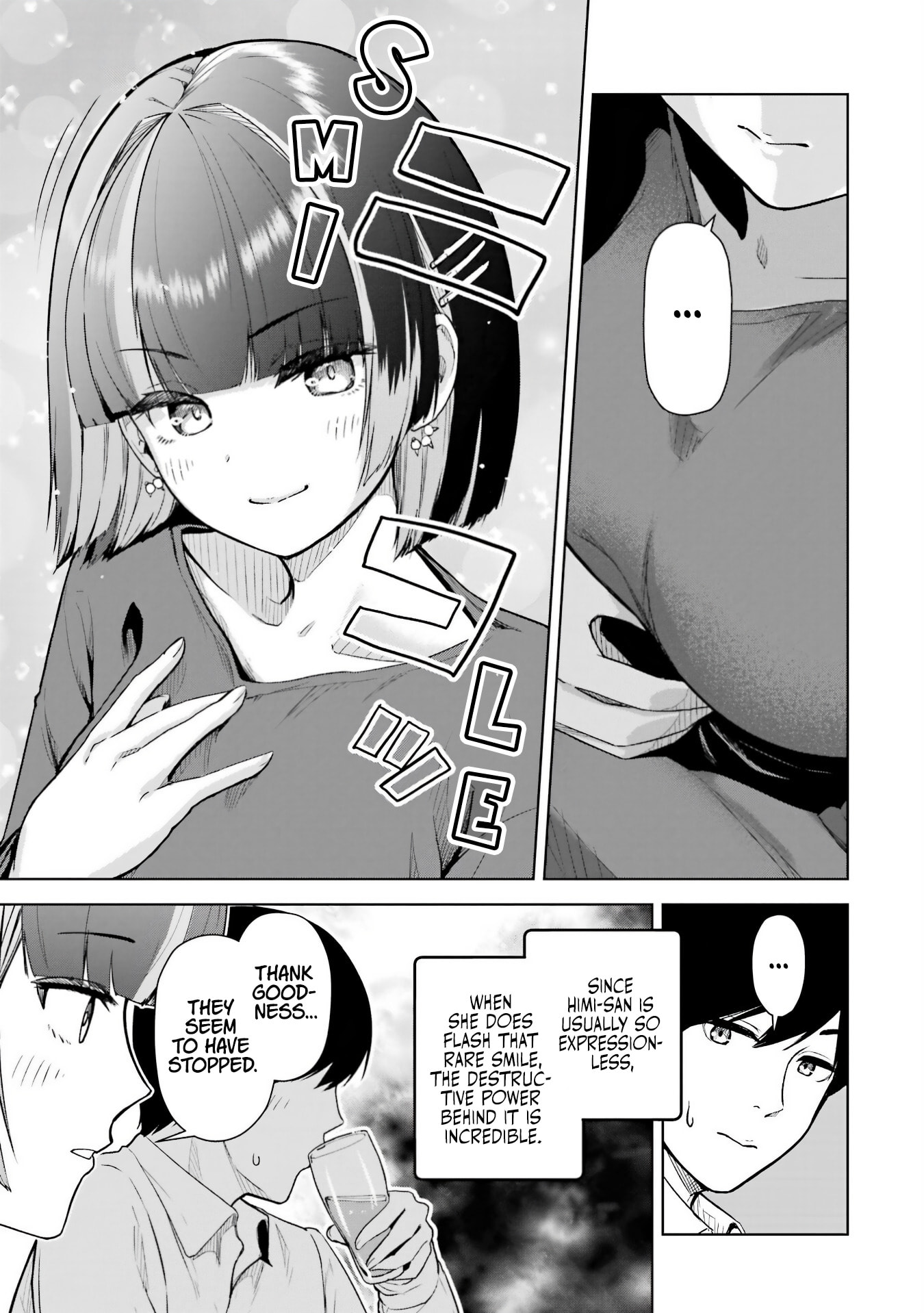 Gloomy Neighbor at the Standing Bar Chapter 4 page 10 - 