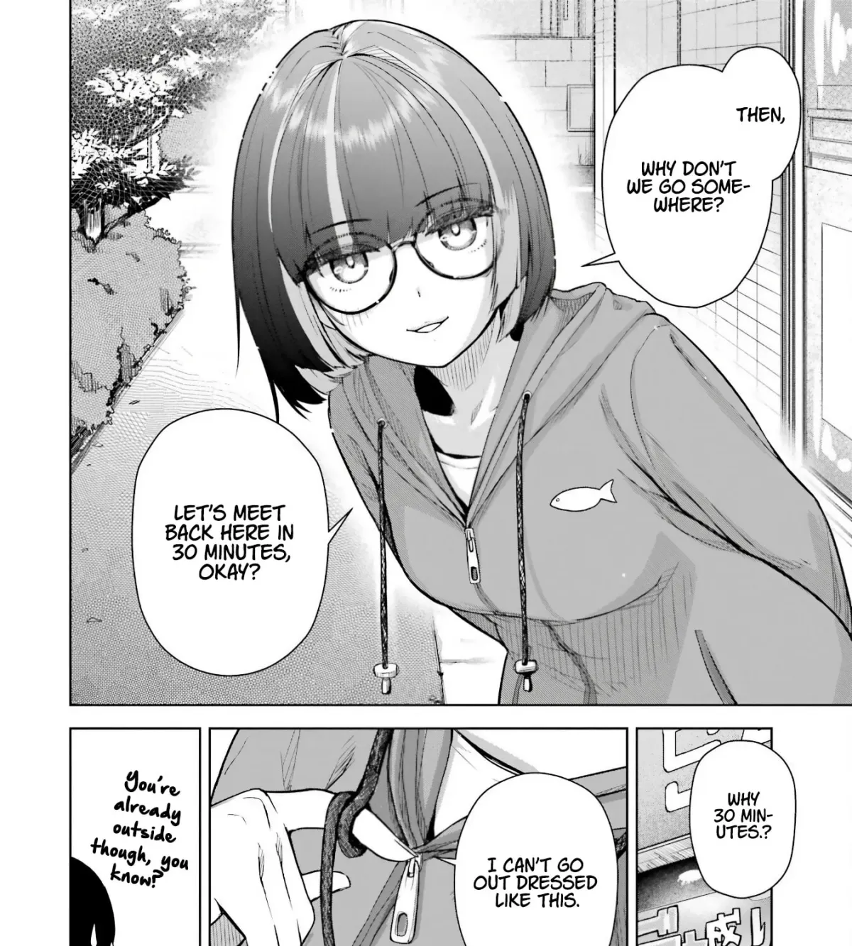 Gloomy Neighbor at the Standing Bar Chapter 5 page 13 - 