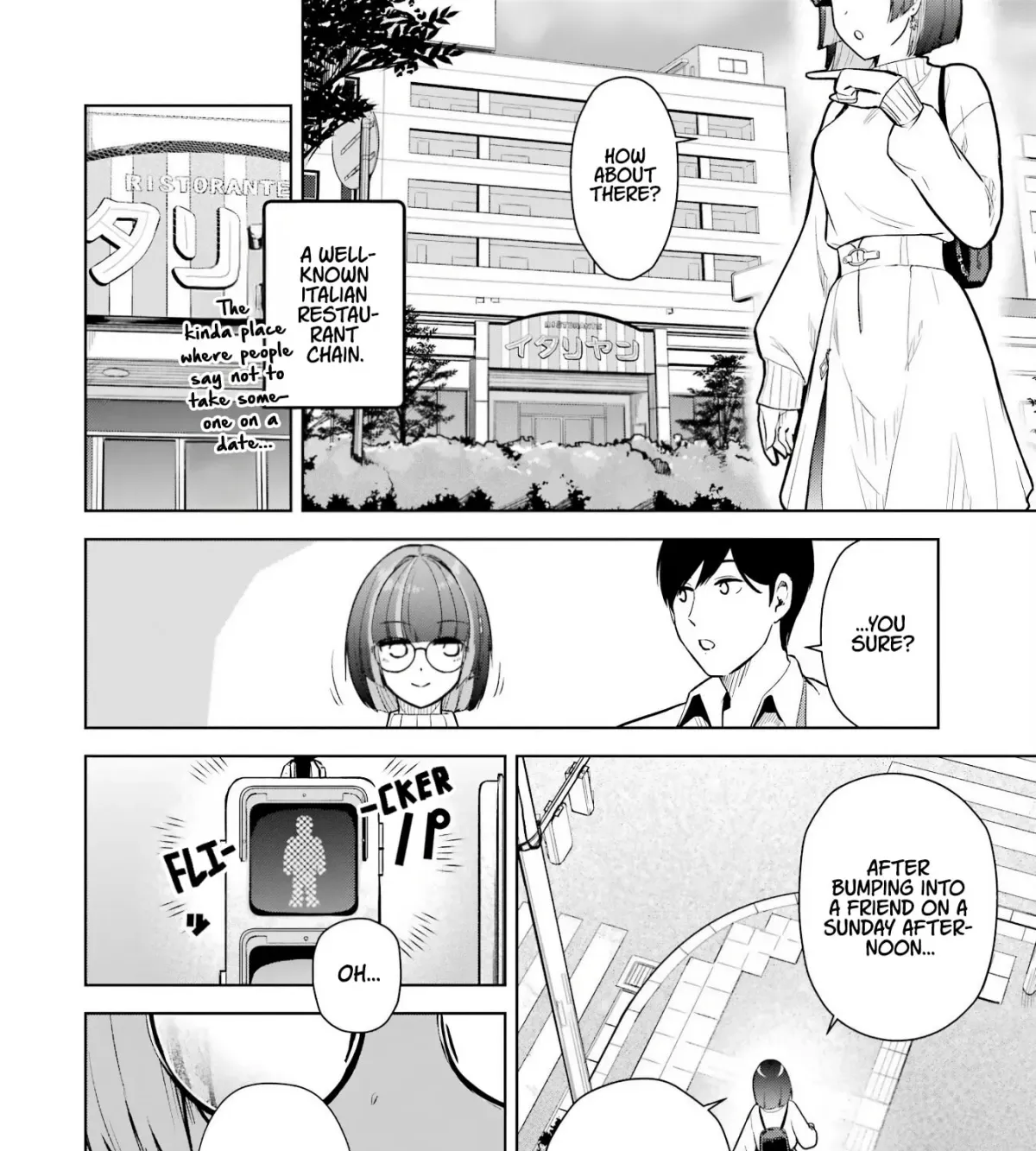 Gloomy Neighbor at the Standing Bar Chapter 5 page 21 - 