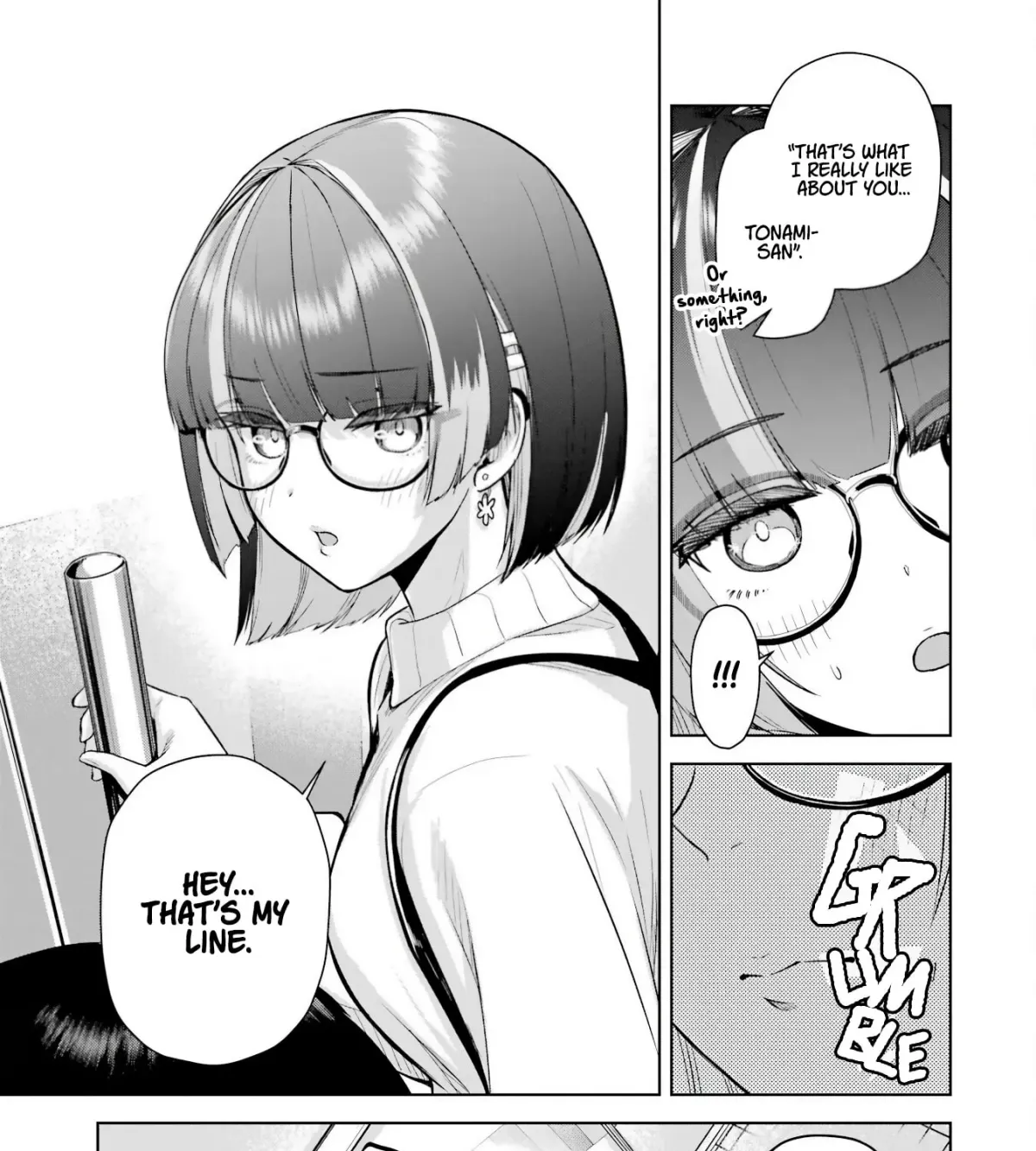 Gloomy Neighbor at the Standing Bar Chapter 5 page 35 - 