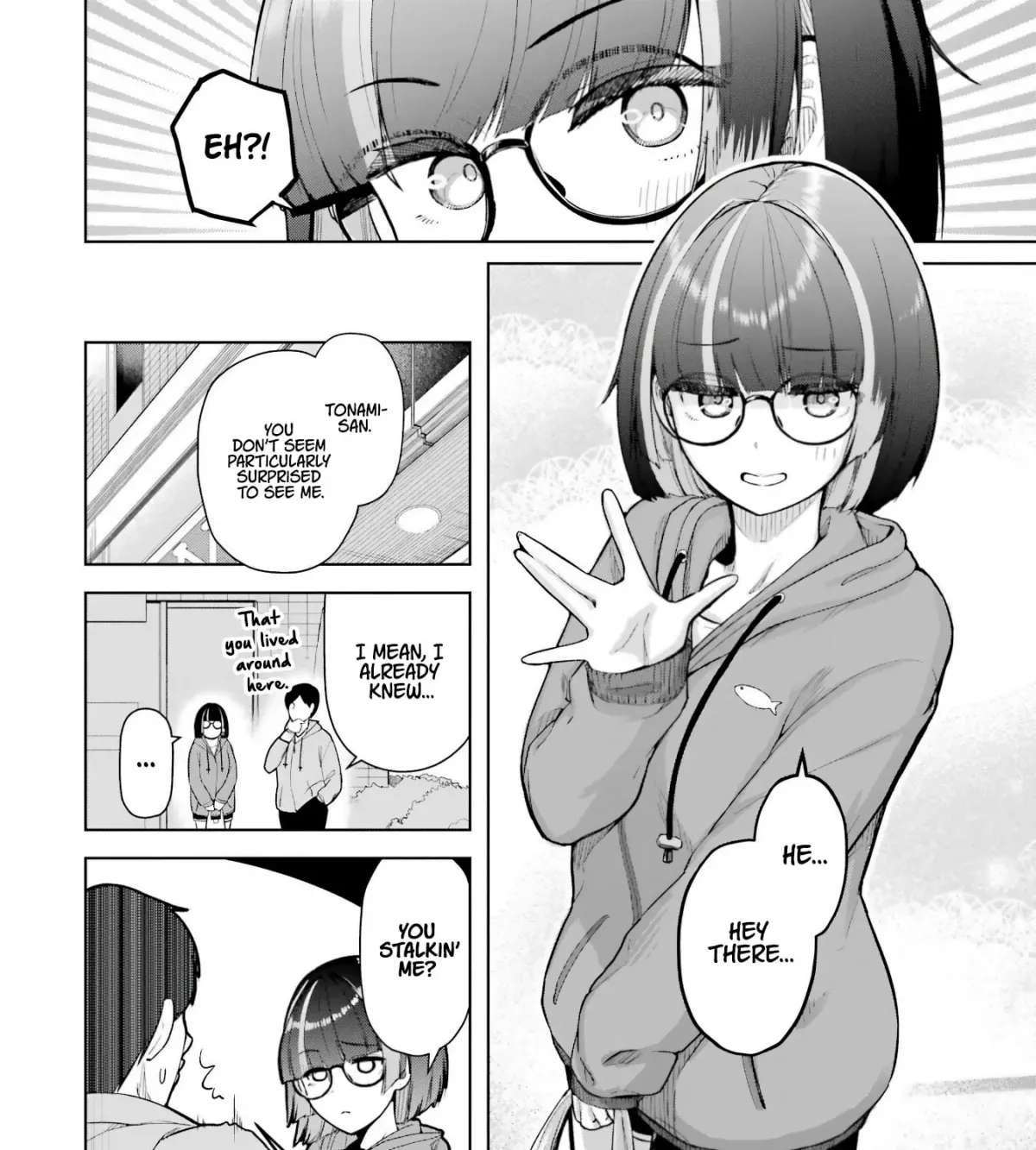 Gloomy Neighbor at the Standing Bar Chapter 5 page 9 - 