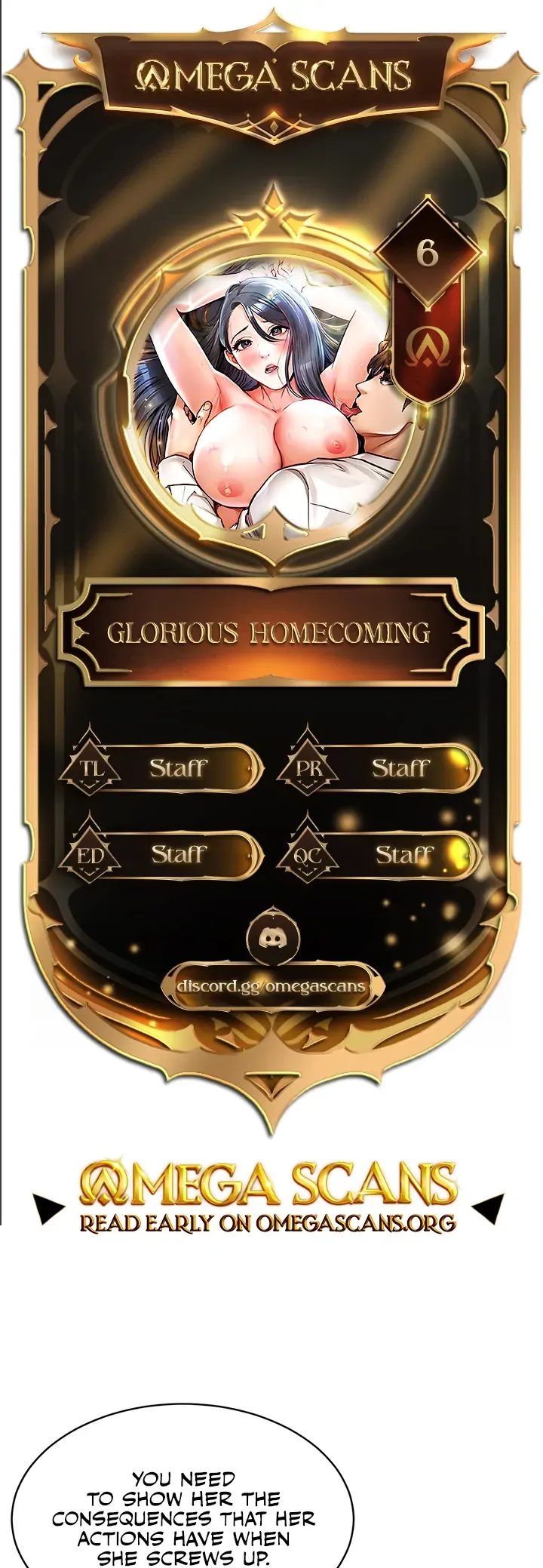Glorious Homecoming Chapter 6 page 1 - 