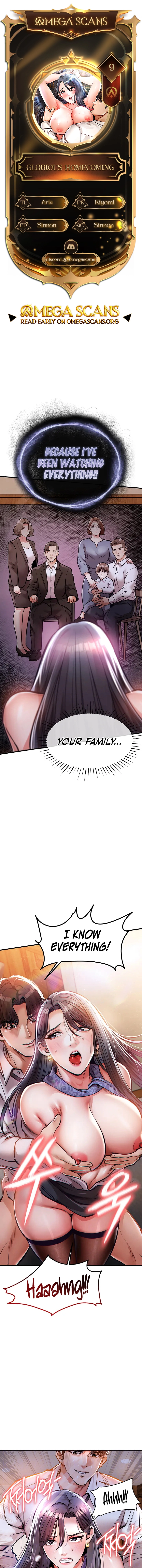 Glorious Return Chapter 9 page 1 - 