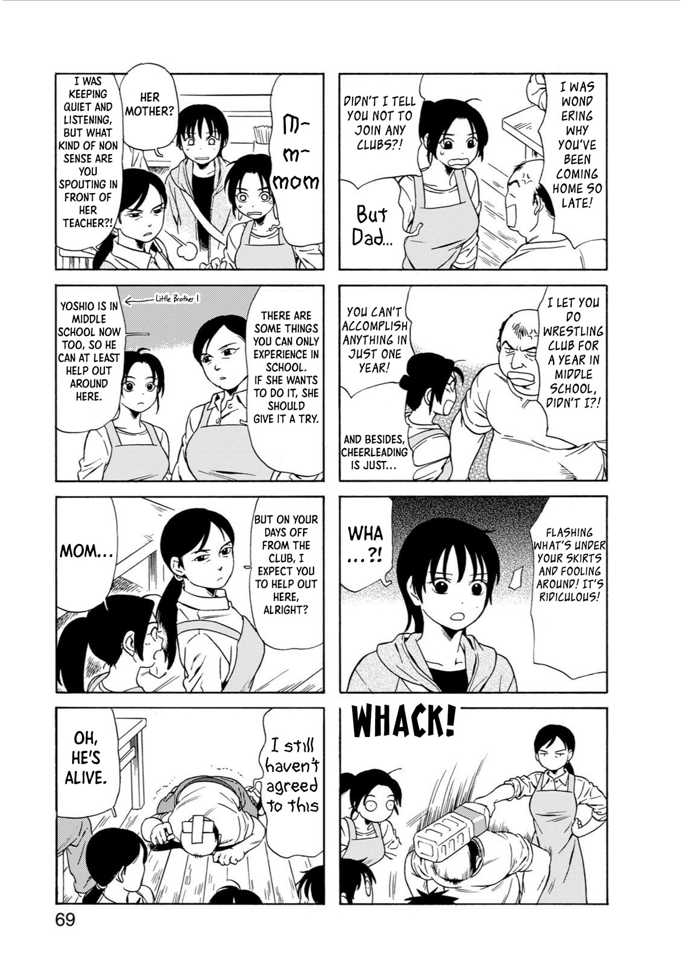Go Go Dynamites Chapter 11 page 4 - 