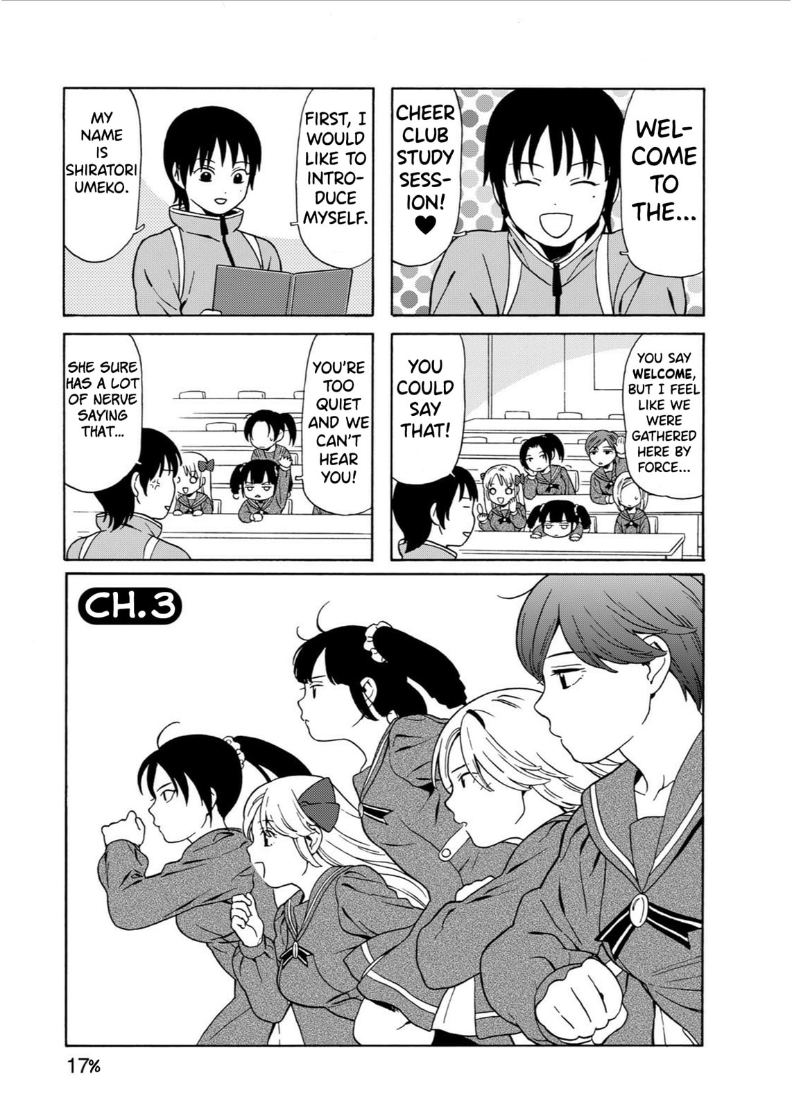 Go Go Dynamites Chapter 3 page 1 - 