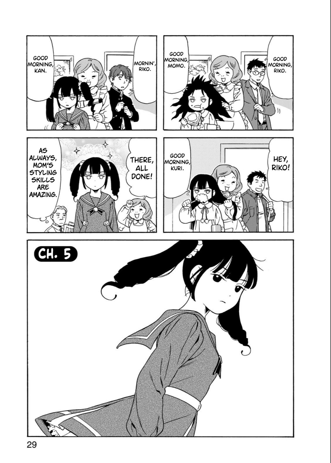 Go Go Dynamites Chapter 5 page 1 - 