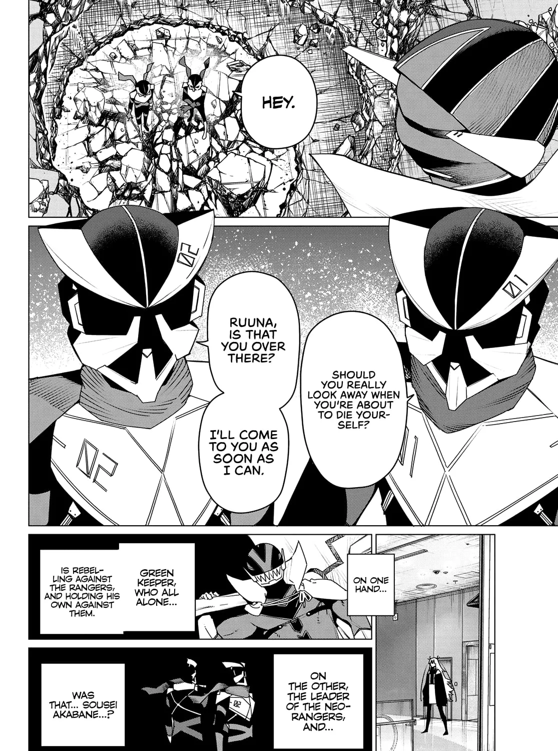 Go! Go! Loser Ranger! Chapter 180 page 3 - 