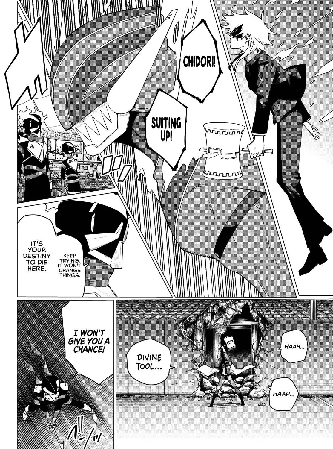 Go! Go! Loser Ranger! Chapter 186 page 17 - 