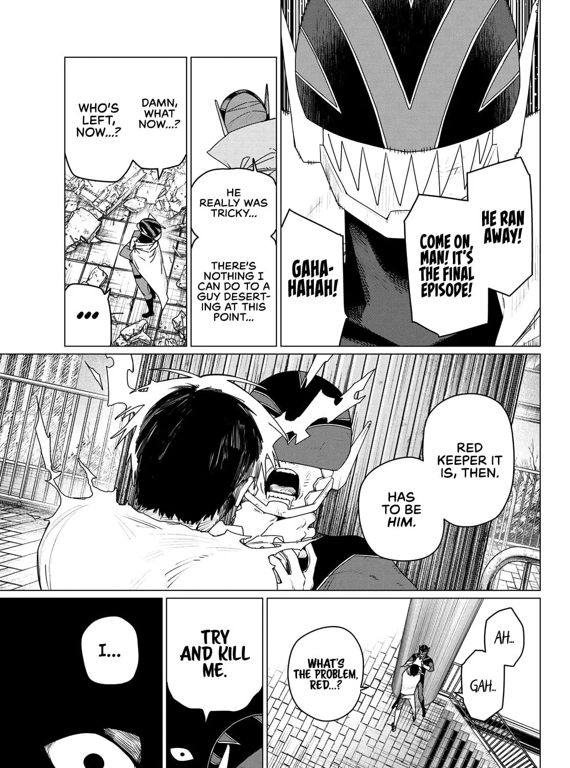 Go! Go! Loser Ranger! Chapter 188 page 9 - 