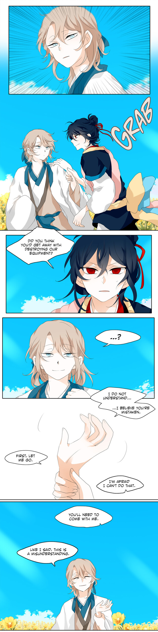 Go Jin and Gam-rae Chapter 2 page 8 - 