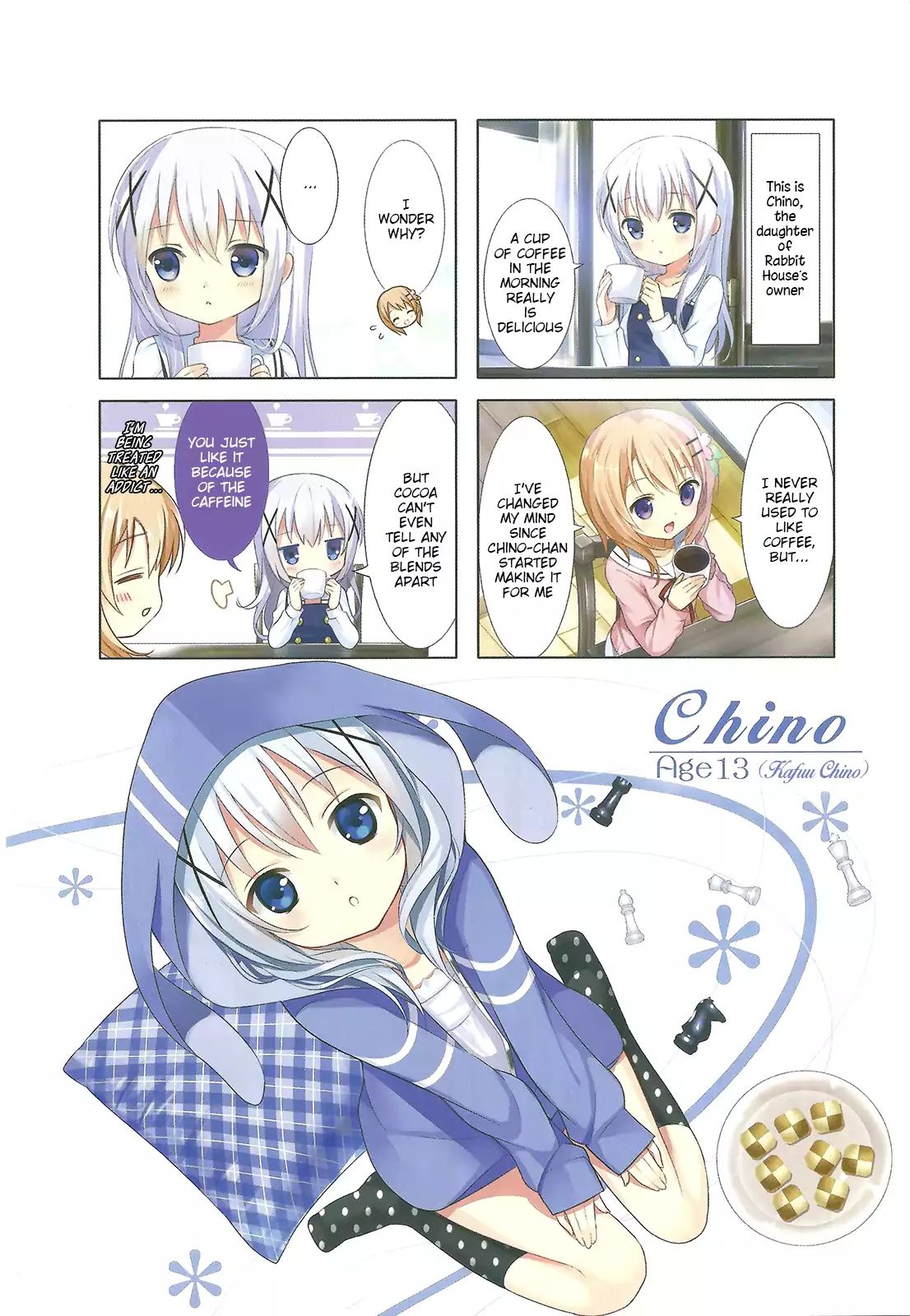 Gochuumon wa Usagi Desu ka? Chapter 0 page 5 - 