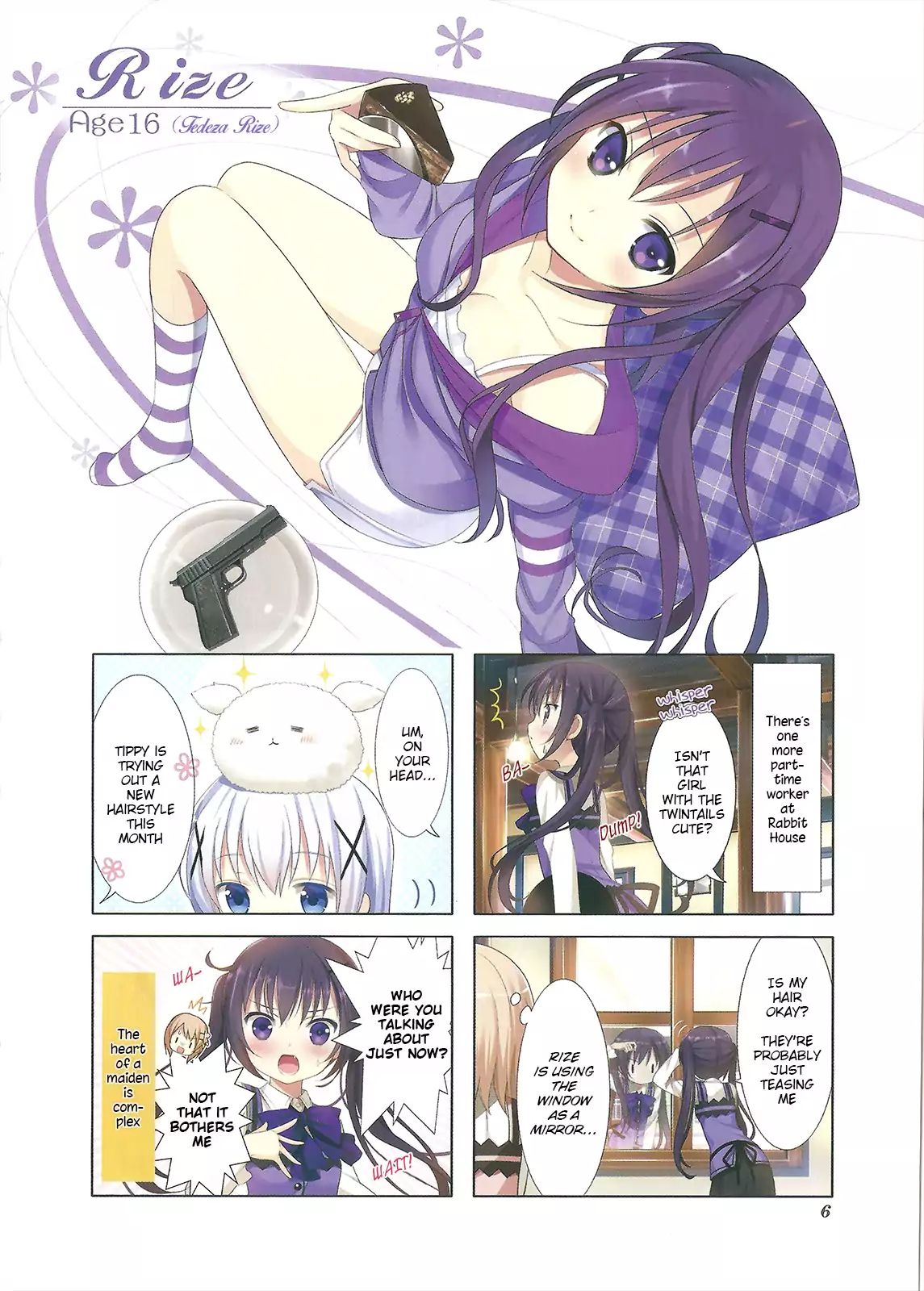 Gochuumon wa Usagi Desu ka? Chapter 0 page 6 - 