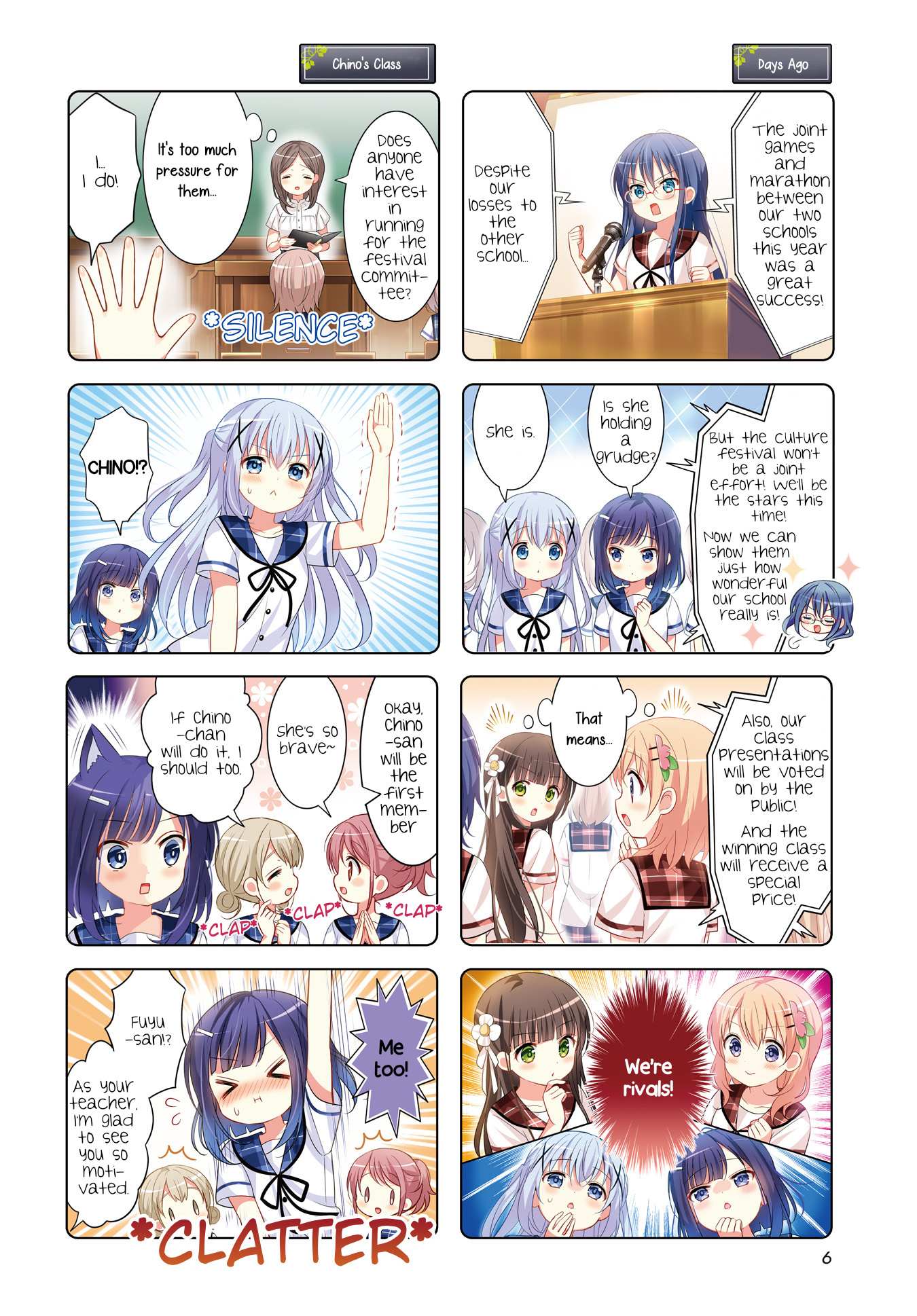 Gochuumon wa Usagi Desu ka? Chapter 151 page 2 - 